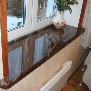 Подоконники из камня в Казани